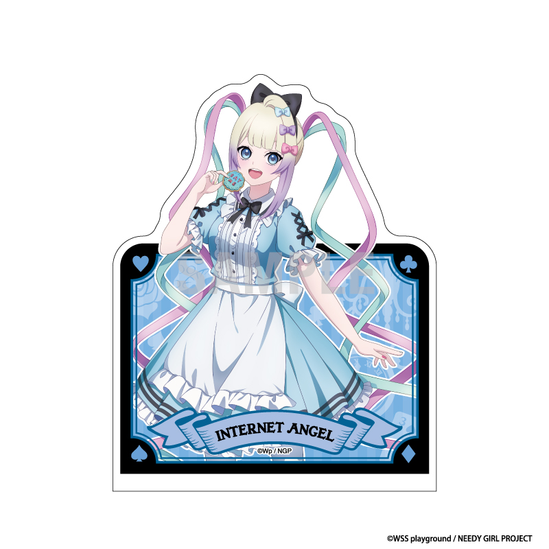 NEEDY GIRL OVERDOSE アクリルブックエンド 超てんちゃん アリスver 画像 2 | AniSmile