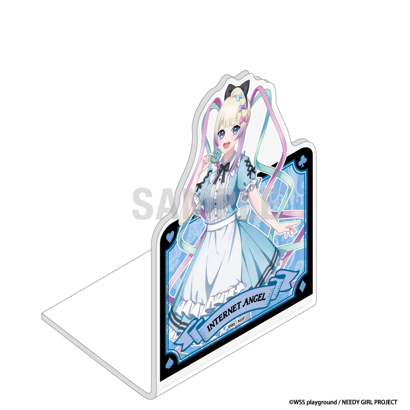 NEEDY GIRL OVERDOSE アクリルブックエンド 超てんちゃん アリスver 画像 4 | AniSmile