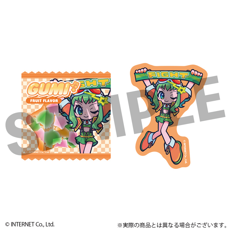 VOCALOID GUMI トレーディングフレフレンズステッカー(1パック2枚入り) 全12種 画像 4 | AniSmile