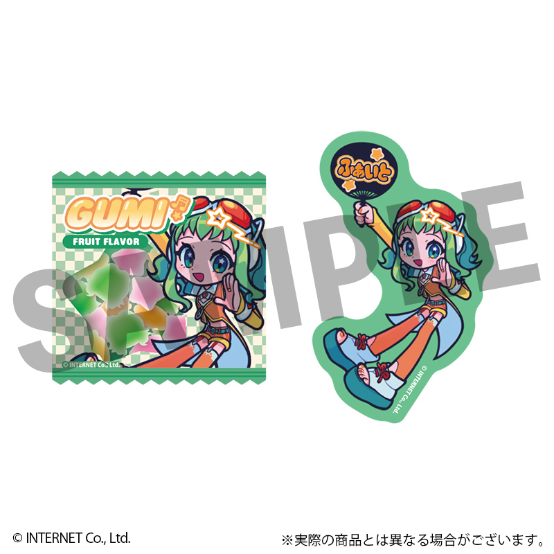 VOCALOID GUMI トレーディングフレフレンズステッカー(1パック2枚入り) 全12種 画像 5 | AniSmile