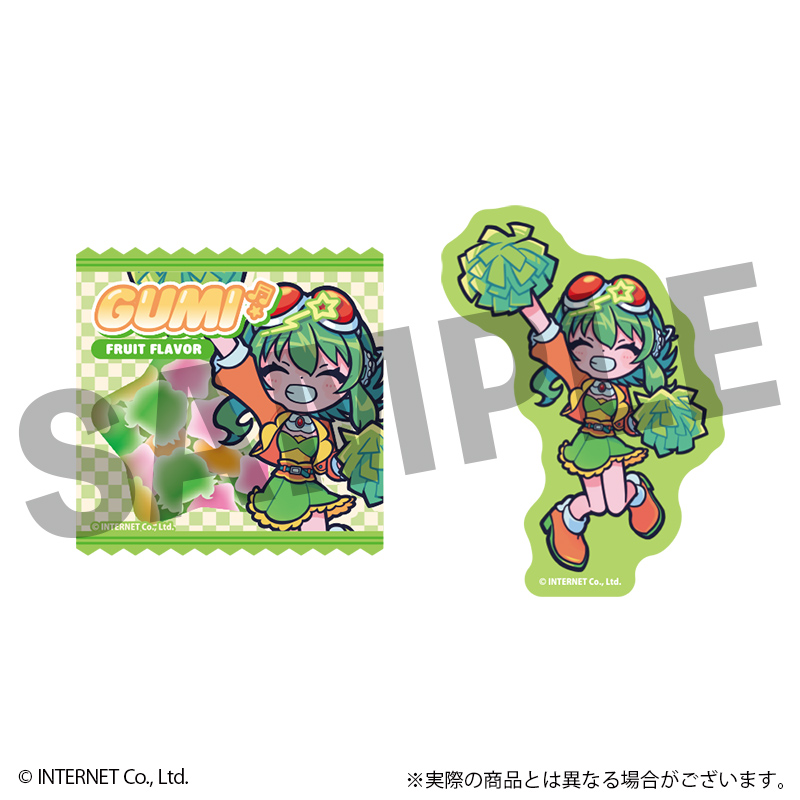 VOCALOID GUMI トレーディングフレフレンズステッカー(1パック2枚入り) 全12種 画像 6 | AniSmile
