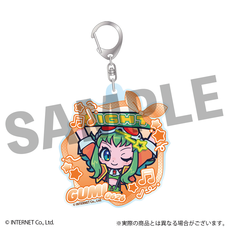 VOCALOID GUMI フレフレンズアクリルキーホルダー タオルVer. 画像 2 | AniSmile