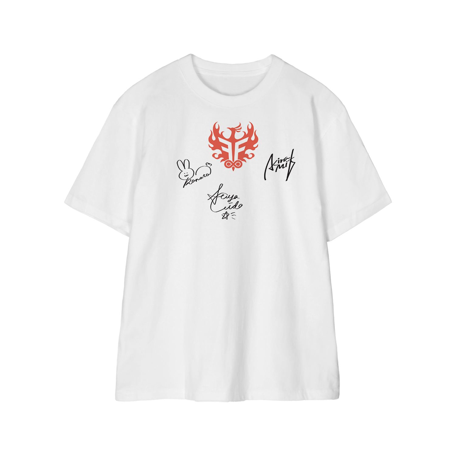 「アイ★チュウ」 F∞F サイン入り風 Tシャツメンズ(サイズ/XL) - 公式商品画像 | AniSmile