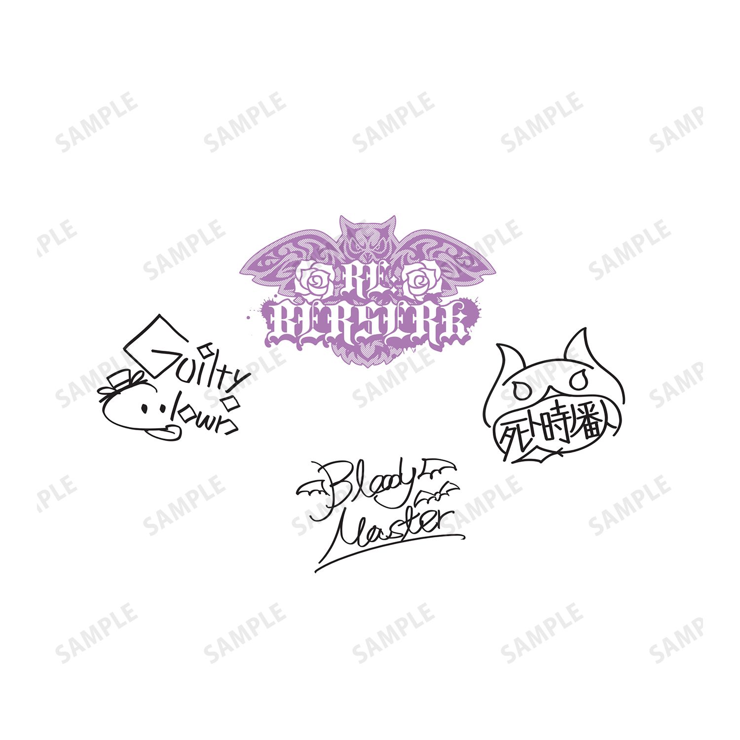 「アイ★チュウ」 RE:BERSERK サイン入り風 Tシャツメンズ(サイズ/S) 画像 3 | AniSmile