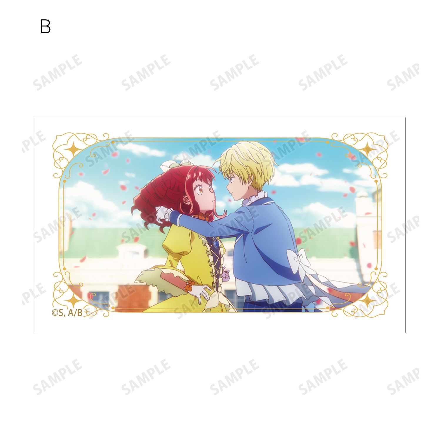 自称悪役令嬢な婚約者の観察記録。 セシル&バーティア イラストカード3枚セット 画像 2 | AniSmile
