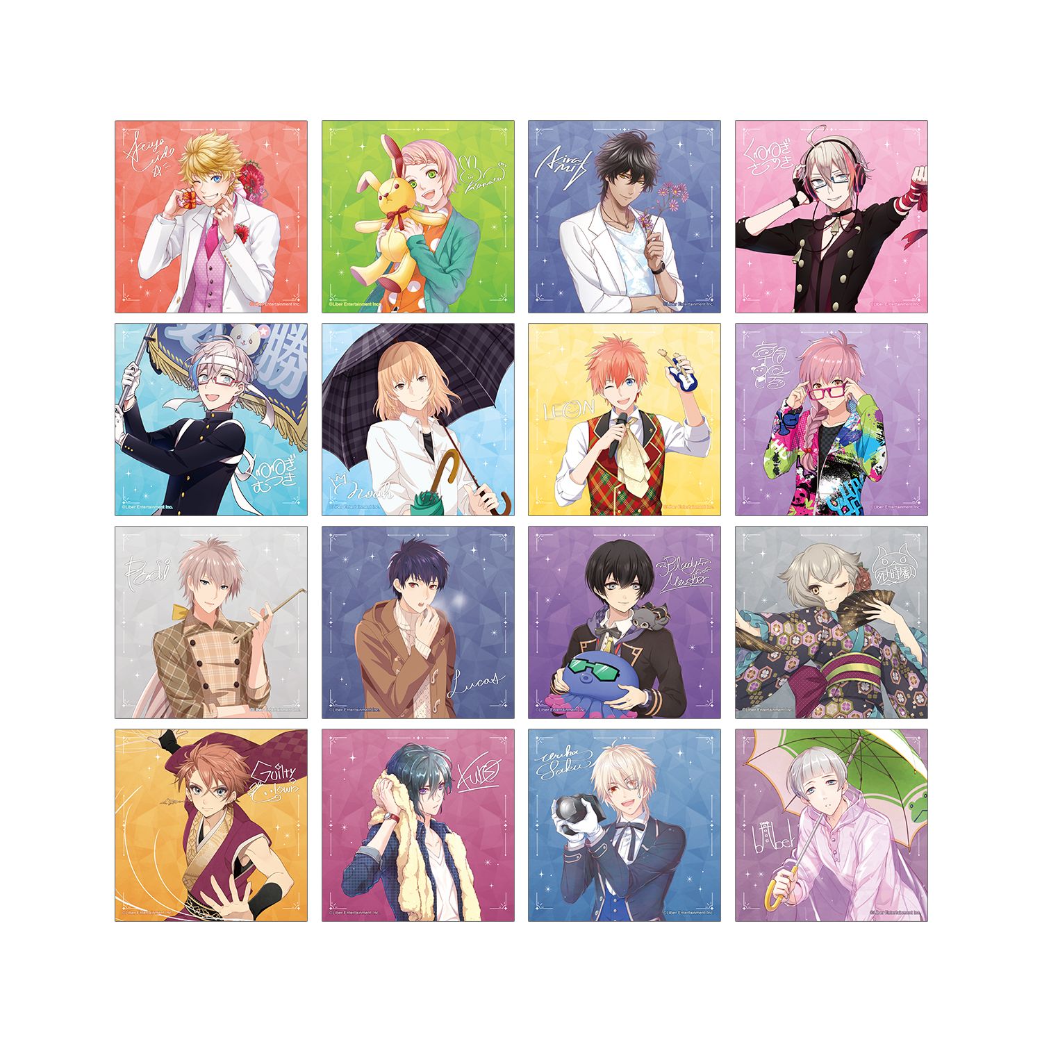 「アイ★チュウ」 トレーディング正方形ブロマイド ver.A(単位/単品) - 公式商品画像 | AniSmile