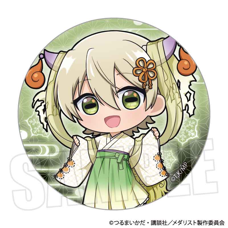 缶バッジ メダリスト/八木 夕凪 百鬼夜行ver. - 公式商品画像 | AniSmile