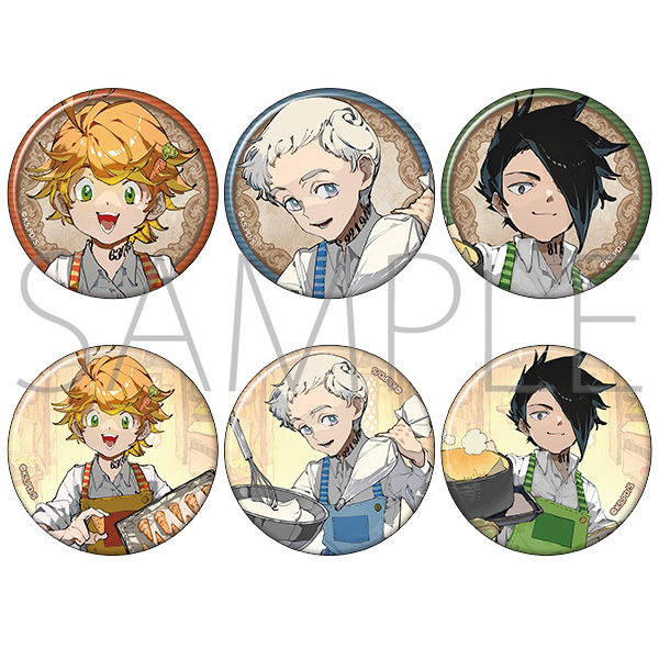 約束のネバーランド キャラバッジコレクション - 公式商品画像 | AniSmile