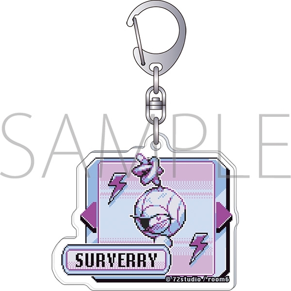 BatteryNote アクリルキーホルダー/サーベリー - 公式商品画像 | AniSmile