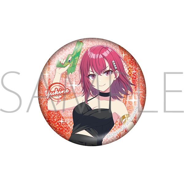 シャインポスト グリッター缶バッジ/祇園寺 雪音 1st Anniversary - 公式商品画像 | AniSmile