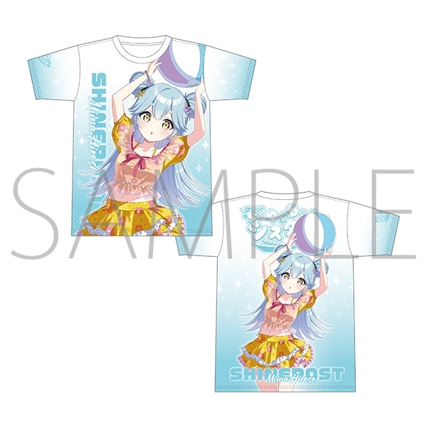 シャインポスト フルグラフィックTシャツ/広瀬 実唯菜 1st Anniversary - 公式商品画像 | AniSmile