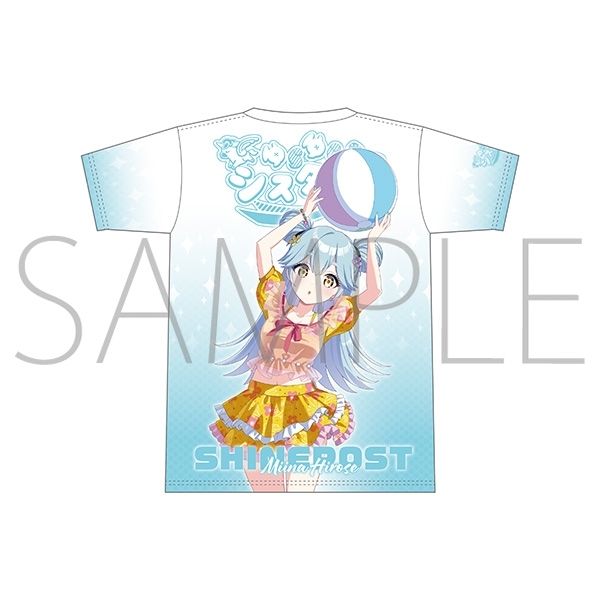 シャインポスト フルグラフィックTシャツ/広瀬 実唯菜 1st Anniversary 画像 3 | AniSmile
