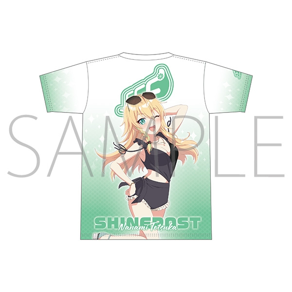 シャインポスト フルグラフィックTシャツ/兎塚 七海 1st Anniversary 画像 3 | AniSmile