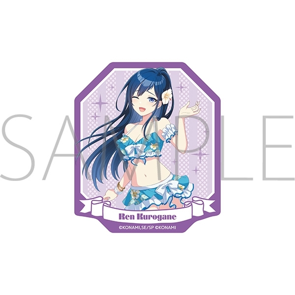シャインポスト ステッカー/黒金 蓮 1st Anniversary - 公式商品画像 | AniSmile