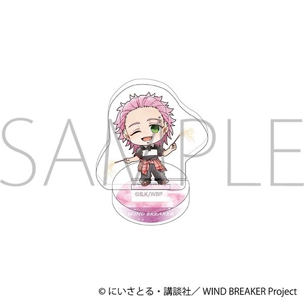 WIND BREAKER ちゅあスタ(ミニチュアアクリルスタンド)/桐生 三輝 花火 - 公式商品画像 | AniSmile