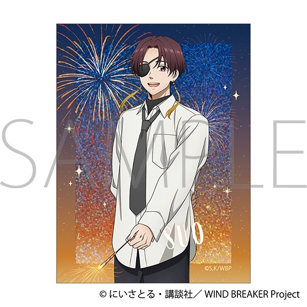 WIND BREAKER ホログラムステッカー/蘇枋 隼飛 花火 - 公式商品画像 | AniSmile