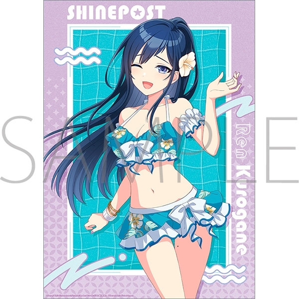 シャインポスト クリアポスター/黒金 蓮 1st Anniversary - 公式商品画像 | AniSmile
