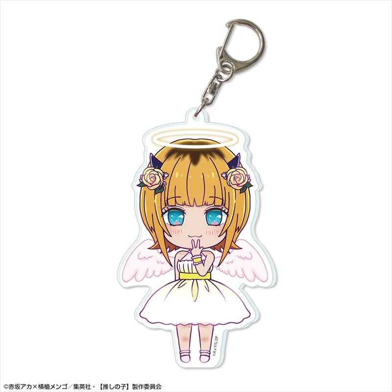【推しの子】 ビッグアクリルキーホルダー 天使Ver. デザイン06(MEMちょ) - 公式商品画像 | AniSmile