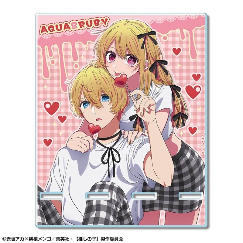 【推しの子】 アクリルスマホスタンド Ver.2 デザイン03(アクア&ルビー/A) - 公式商品画像 | AniSmile