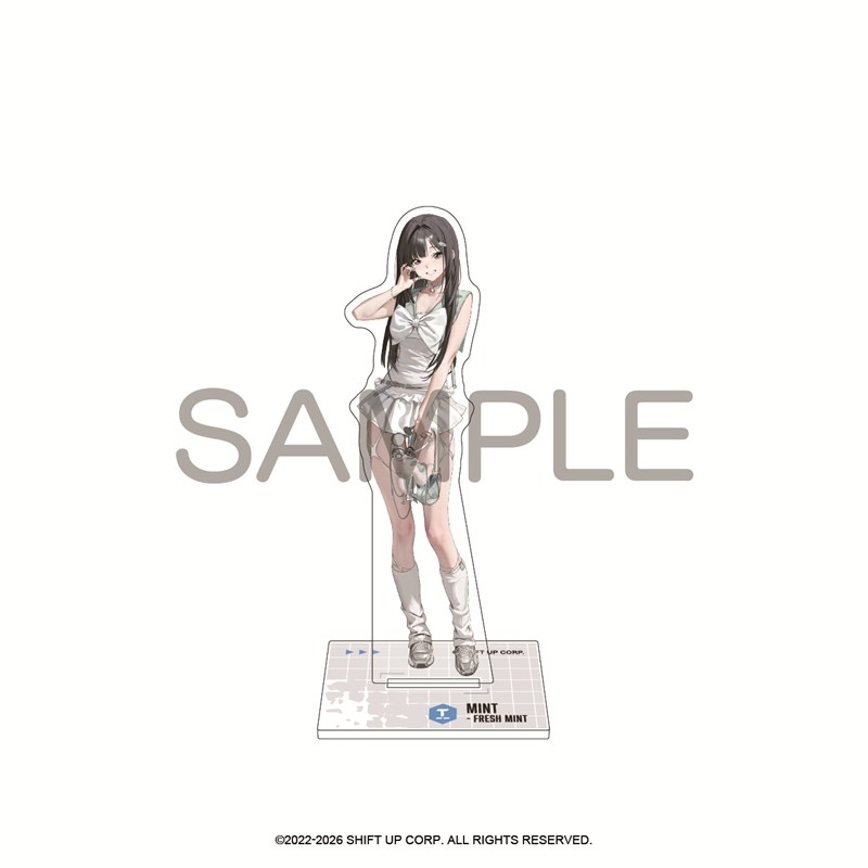 勝利の女神:NIKKE アクリルスタンド ミント - フレッシュミント - 公式商品画像 | AniSmile