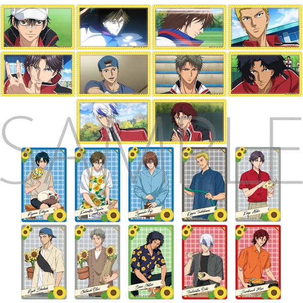 新テニスの王子様 クリアシートコレクション - 公式商品画像 | AniSmile