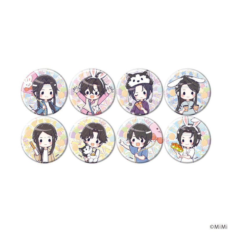 缶バッジ「大河幻想ラジオドラマ「魔道祖師」」04/デートver. ブラインド(全8種)(グラフアートイラスト) - 公式商品画像 | AniSmile