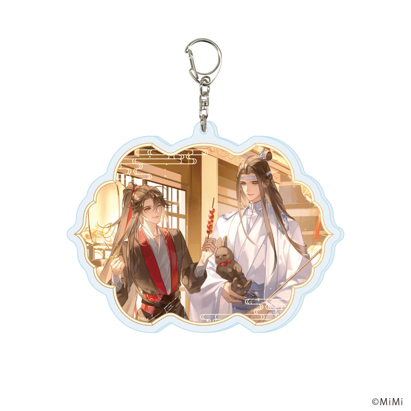 デカアクリルキーホルダー「大河幻想ラジオドラマ「魔道祖師」」02/魏無羨&藍忘機(原作) デートver.(描き下ろしイラスト) - 公式商品画像 | AniSmile