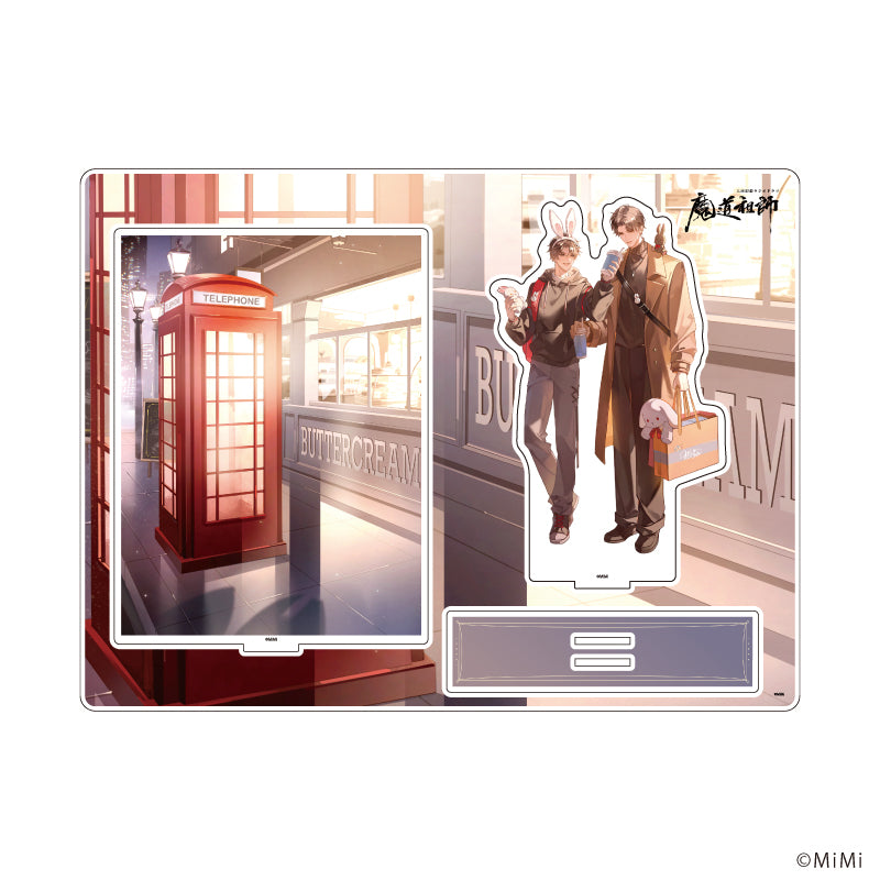 アクリルジオラマ「大河幻想ラジオドラマ「魔道祖師」」03/魏無羨&藍忘機(現代) デートver.(描き下ろしイラスト) - 公式商品画像 | AniSmile
