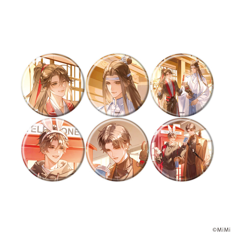 缶バッジ「大河幻想ラジオドラマ「魔道祖師」」03/デートver. ブラインド(全6種)(描き下ろしイラスト) - 公式商品画像 | AniSmile