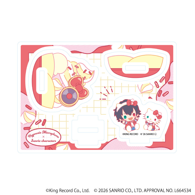 ゆらゆらアクリルスタンド「ヒプノシスマイク SANRIO NAKAYOKU EDIT」18/天国 獄×ニャニィニュニェニョン(コラボイラスト) 画像 4 | AniSmile