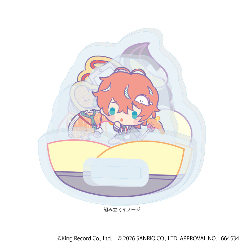 ゆらゆらアクリルスタンド「ヒプノシスマイク SANRIO NAKAYOKU EDIT」12/観音坂 独歩×KIRIMIちゃん.(コラボイラスト) 画像 2 | AniSmile