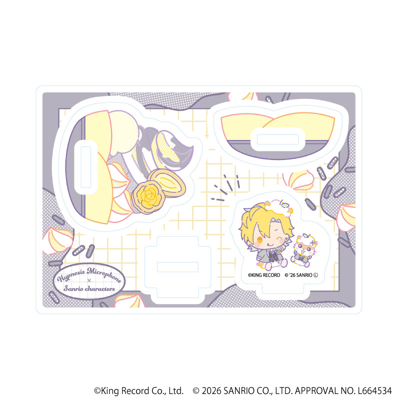 ゆらゆらアクリルスタンド「ヒプノシスマイク SANRIO NAKAYOKU EDIT」11/伊弉冉 一二三×コロコロクリリン(コラボイラスト) - 公式商品画像 | AniSmile