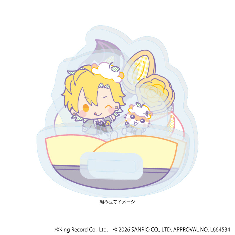 ゆらゆらアクリルスタンド「ヒプノシスマイク SANRIO NAKAYOKU EDIT」11/伊弉冉 一二三×コロコロクリリン(コラボイラスト) 画像 2 | AniSmile