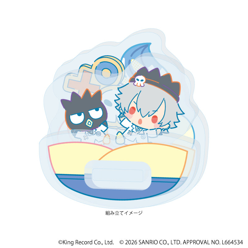 ゆらゆらアクリルスタンド「ヒプノシスマイク SANRIO NAKAYOKU EDIT」04/碧棺 左馬刻×バッドばつ丸(コラボイラスト) 画像 2 | AniSmile