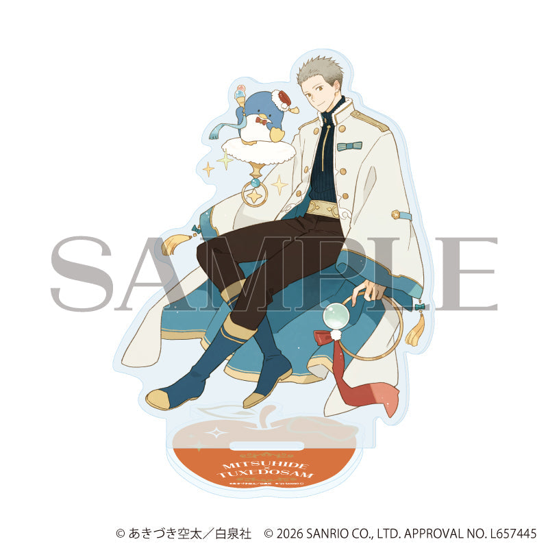 デカアクリルキーホルダー「ヒプノシスマイク SANRIO NAKAYOKU EDIT」06/毒島 メイソン 理鶯×タキシードサム(コラボイラスト) 画像 5 | AniSmile