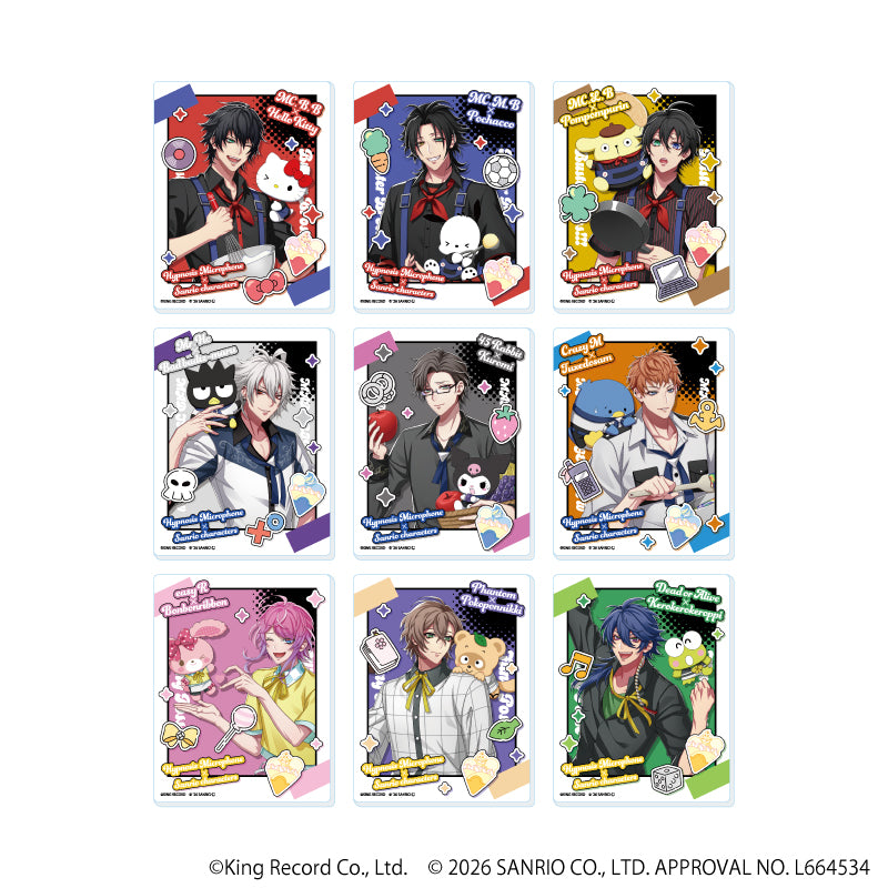 アクリルカード「ヒプノシスマイク SANRIO NAKAYOKU EDIT」03/ブラインド(全9種)(コラボイラスト) - 公式商品画像 | AniSmile