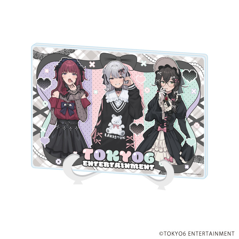 缶バッジ「TOKYO6キャラクターズ」01/ブラインド(全6種)(描き下ろしイラスト) 画像 5 | AniSmile
