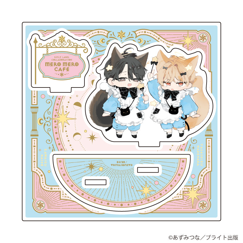 アクリルスタンドプレート「MeroMero cafe」02/あずみつな(描き下ろしイラスト) - 公式商品画像 | AniSmile