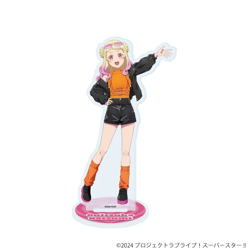 アクリルスタンド「ラブライブ!スーパースター!!」31/ロックテイストver. 鬼塚夏美(描き下ろしイラスト) - 公式商品画像 | AniSmile