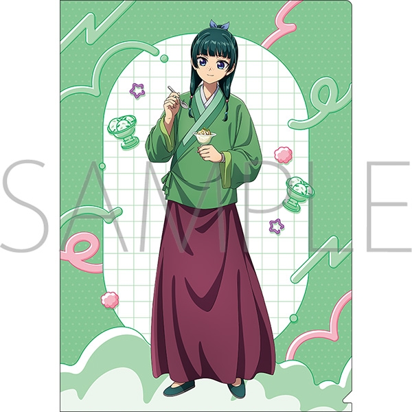 薬屋のひとりごと クリアファイル/猫猫 氷菓 - 公式商品画像 | AniSmile