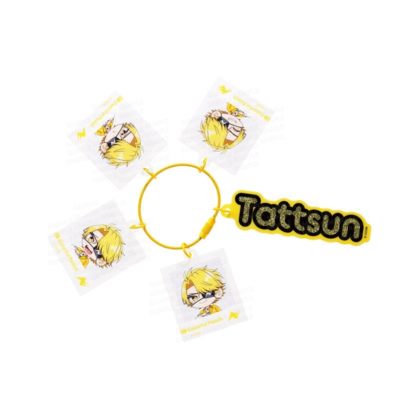 カラフルピーチ じゃらじゃらキーホルダー 喜怒哀楽シリーズ たっつん - 公式商品画像 | AniSmile