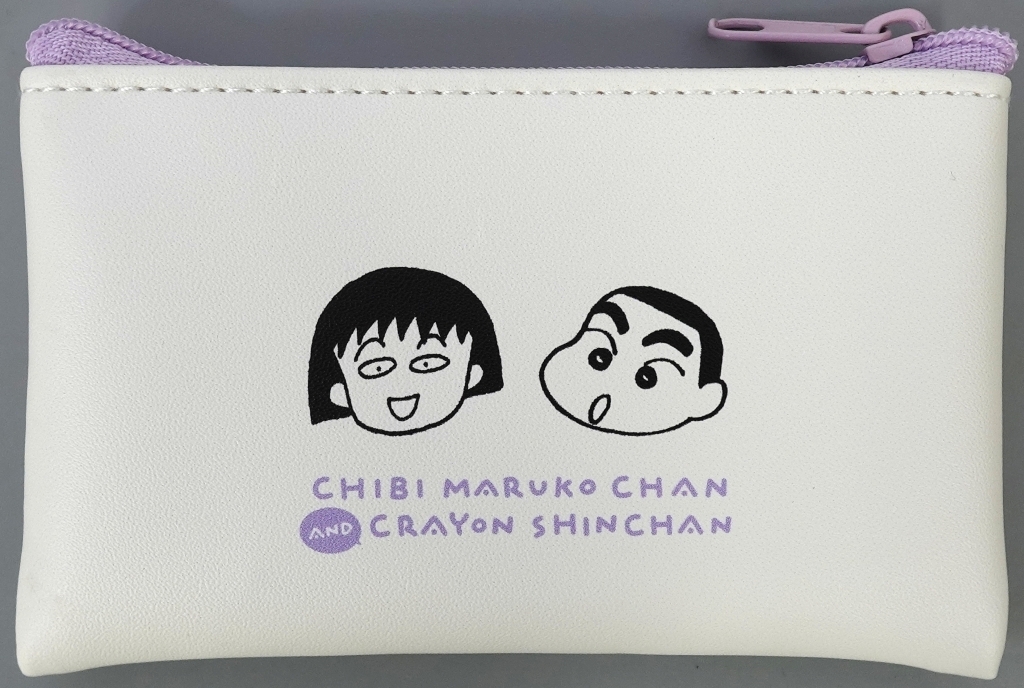 ちびまる子ちゃんANDクレヨンしんちゃんシークレットフラットミニポーチ 単品(10種) 画像 2 | AniSmile