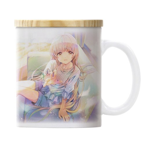 TVアニメ お隣の天使様にいつの間にか駄目人間にされていた件 椎名真昼 フタ付きフルカラーマグカップ エピソードビジュアルVer. 画像 2 | AniSmile