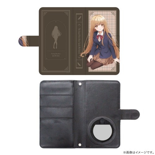 TVアニメ お隣の天使様にいつの間にか駄目人間にされていた件 椎名真昼 手帳型スマホケース(回転型)Lサイズ 画像 2 | AniSmile