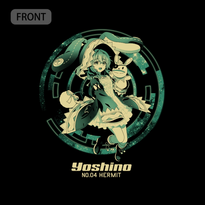デート・ア・ライブⅣ 四糸乃 Tシャツ 顕現Ver./BLACK-S 画像 2 | AniSmile