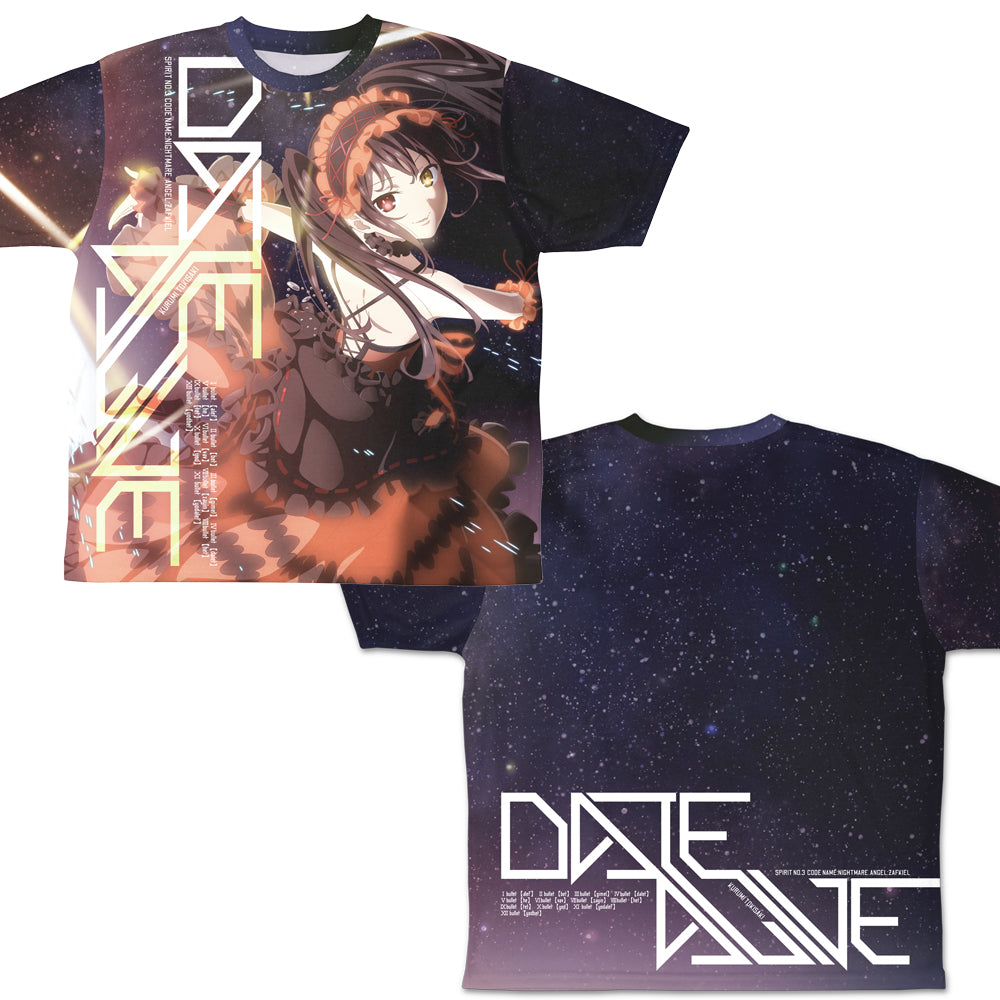 デート・ア・ライブIV 時崎狂三 両面フルグラフィックTシャツ/S - 公式商品画像 | AniSmile
