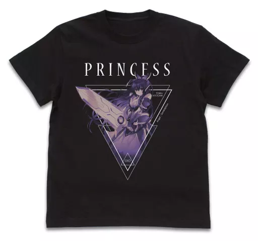 デート・ア・ライブ 原作版 <プリンセス>夜刀神十香 Tシャツ/BLACK-S - 公式商品画像 | AniSmile