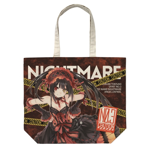 デート・ア・ライブ 原作版 時崎狂三 フルグラフィックラージトート Ver3.0/NATURAL - 公式商品画像 | AniSmile
