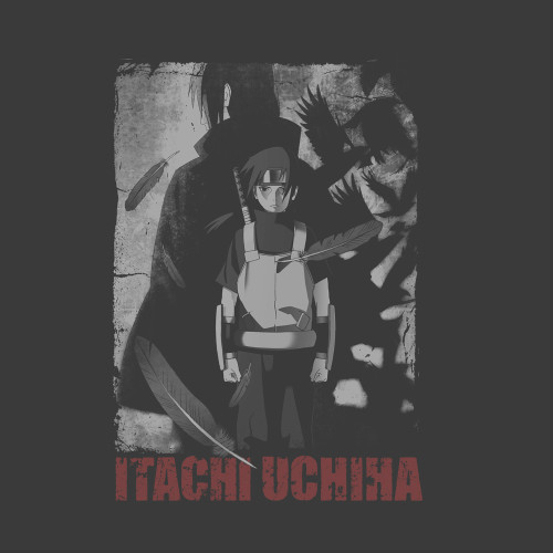 NARUTO-ナルト- 疾風伝 イタチ真伝篇 Tシャツ/SUMI-L 画像 2 | AniSmile