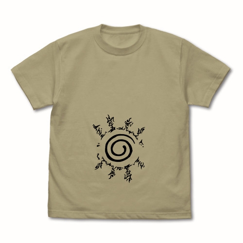 NARUTO-ナルト- 疾風伝 八卦の封印式 Tシャツ Ver.2.0/SAND KHAKI-S 画像 2 | AniSmile